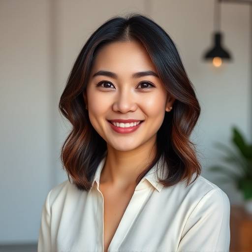 Headshot of Olivia Chen, Lead Editor at Stellaris Productions