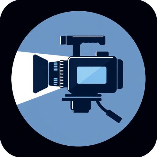 Icon representing commercial video production
