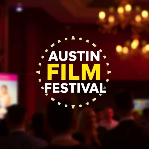 Logo of the Austin Film Festival, award received by Stellaris Productions